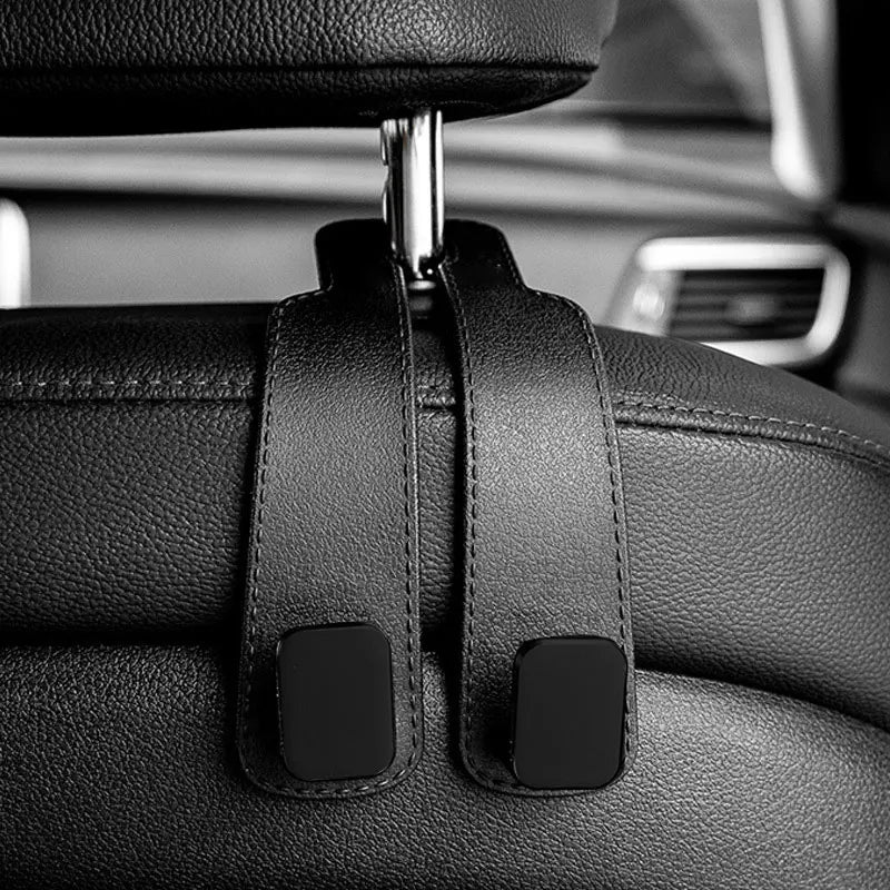 Ganci per poggiatesta per auto Gancio per borse Sedile posteriore Organizer Clip per supporto Ganci di fissaggio automatico Car St