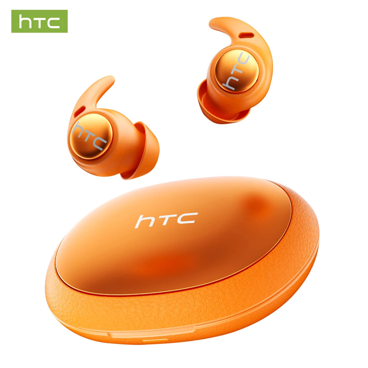 Auricolari Wireless HTC NE76 TWS con Traduttore AI, Mini Invisibili per il Sonno, Cancellazione del Rumore ENC, Bluetooth 5.3 a Bassa Latenza