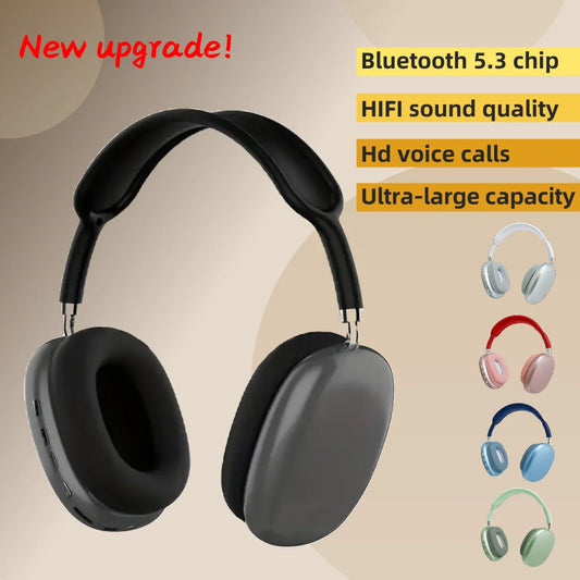 "Cuffie Bluetooth Wireless Stereo con Cancellazione del Rumore"