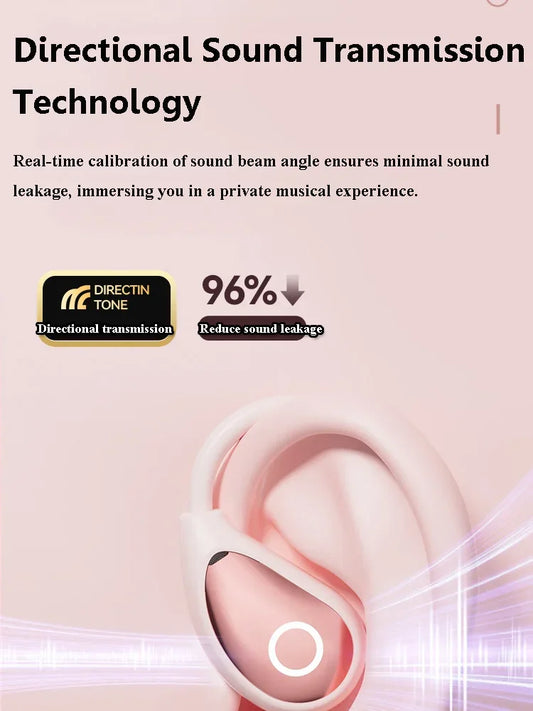 "Auricolari Bluetooth 5.4 Open-Ear per Bambini — Touch Control, Stereo Leggeri"