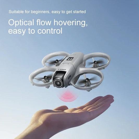 Mini Drone D16 con Doppia Fotocamera 8K HD Professionale 180 °   Drone UAV 2026 Nuovo con Posizionamento GPS Regolabile Elettricamente e Sistema di Elusione Ostacoli Senza Spazzole