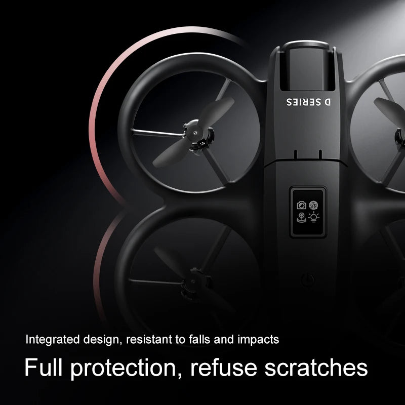 Mini Drone D16 con Doppia Fotocamera 8K HD Professionale 180 °   Drone UAV 2026 Nuovo con Posizionamento GPS Regolabile Elettricamente e Sistema di Elusione Ostacoli Senza Spazzole