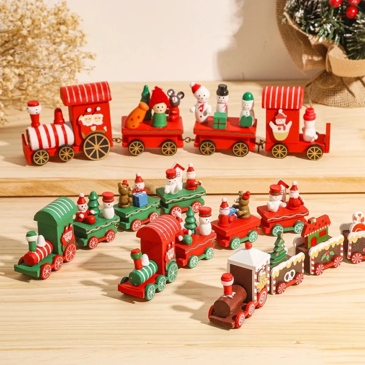 Trenino di Natale, Decorazioni Natalizie per la Casa 2026, Ornamento Natalizio, Regali di Natale, Capodanno 2026