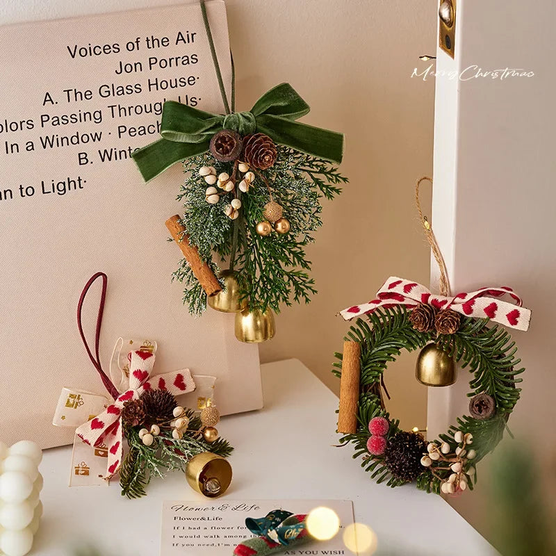 Decorazioni per campane di Natale Ornamenti pendenti per albero di Natale e decorazioni natalizie per la casa