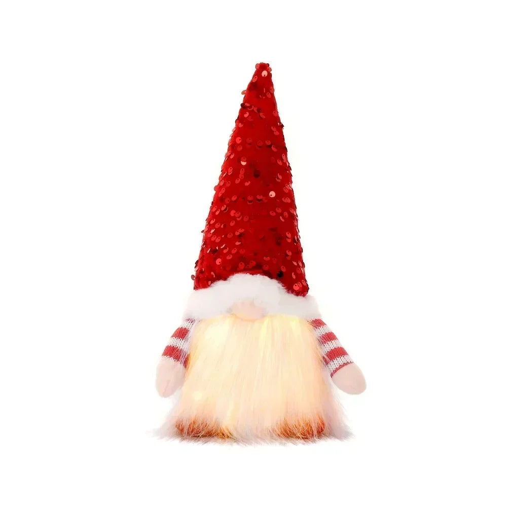 1-4 Pezzi Decorazione Natalizia 2026 per Casa, Bambola di Peluche Babbo Natale 30cm, Decorazioni per Feste Navidad, Ornamenti Natalizi, Regalo di Capodanno