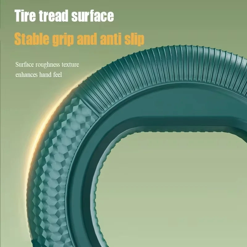 Rinforzo per impugnatura in silicone 20-80LB Anello di presa Allenatore per dita Espansore carpale Barella per dita muscolari Alleviare il dolore al polso