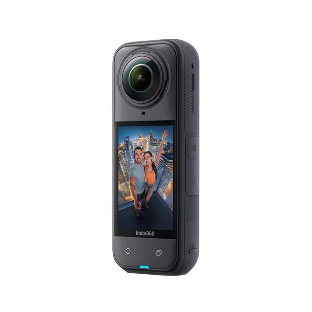 Insta360 X5 X4 Fotocamera 8K Impermeabile, Videocamera d'Azione 360° con Sensori da 1/1.28" 48MP, Video HDR 360° 8K, Foto 360° 72MP per Sport e Viaggi