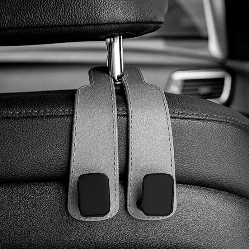 Ganci per poggiatesta per auto Gancio per borse Sedile posteriore Organizer Clip per supporto Ganci di fissaggio automatico Car St