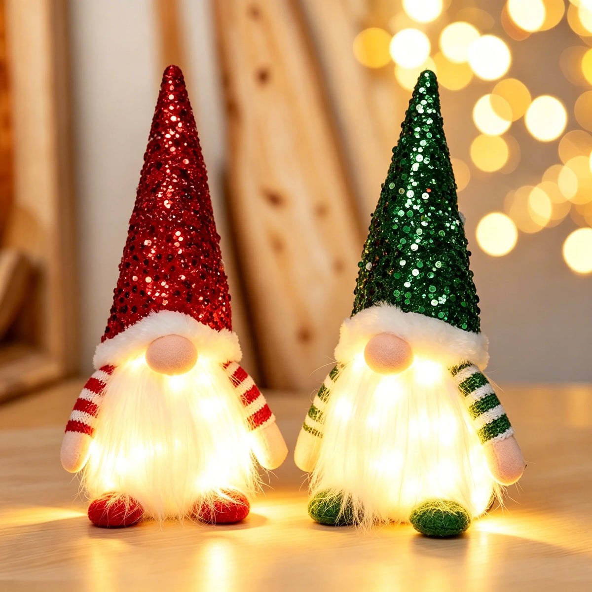 1-4 Pezzi Decorazione Natalizia 2026 per Casa, Bambola di Peluche Babbo Natale 30cm, Decorazioni per Feste Navidad, Ornamenti Natalizi, Regalo di Capodanno