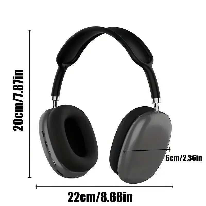 "Cuffie Bluetooth Wireless Stereo con Cancellazione del Rumore"