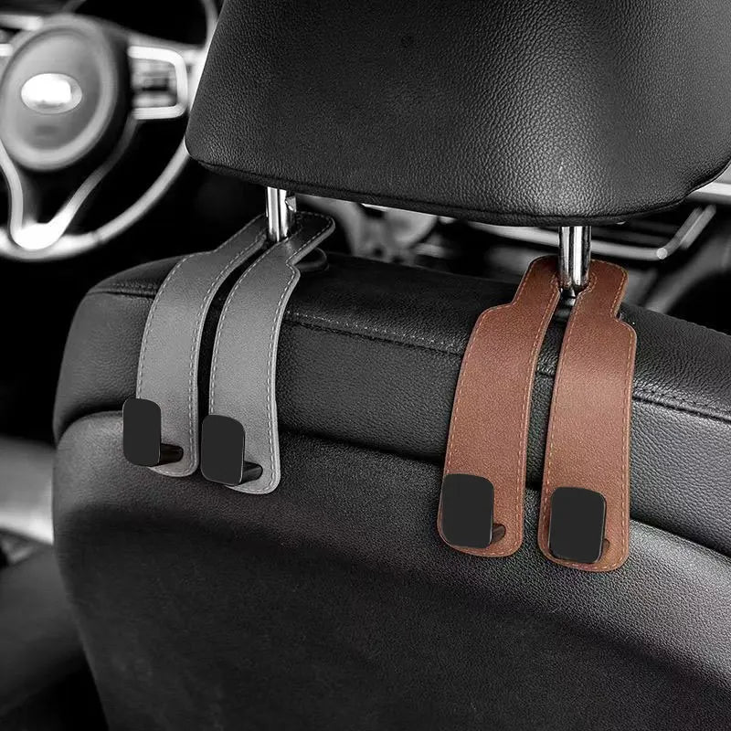 Ganci per poggiatesta per auto Gancio per borse Sedile posteriore Organizer Clip per supporto Ganci di fissaggio automatico Car St