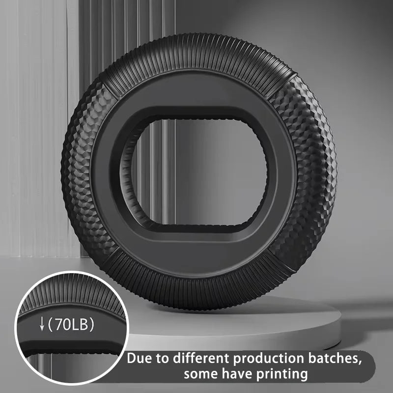 Rinforzo per impugnatura in silicone 20-80LB Anello di presa Allenatore per dita Espansore carpale Barella per dita muscolari Alleviare il dolore al polso