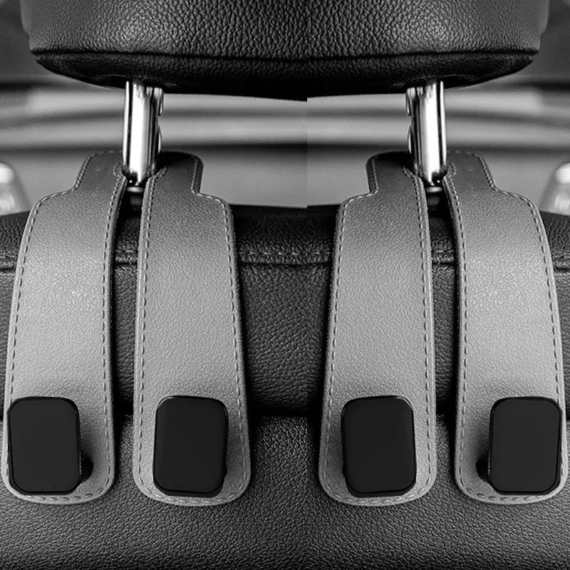 Ganci per poggiatesta per auto Gancio per borse Sedile posteriore Organizer Clip per supporto Ganci di fissaggio automatico Car St