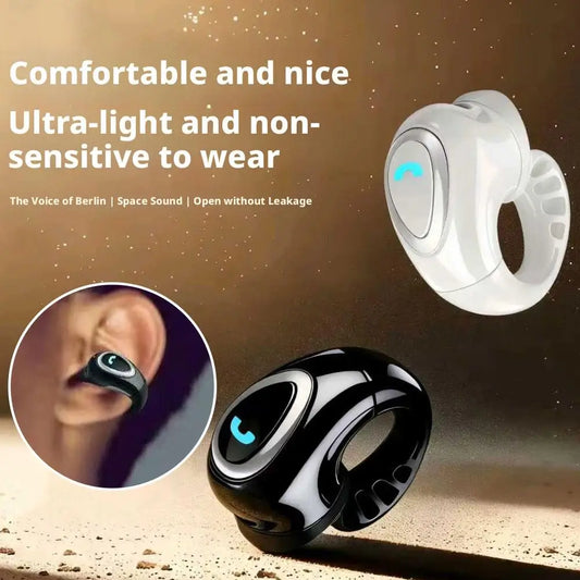 "Auricolare Bluetooth Clip-On Open-Ear Stereo HIFI — Singolo Wireless"