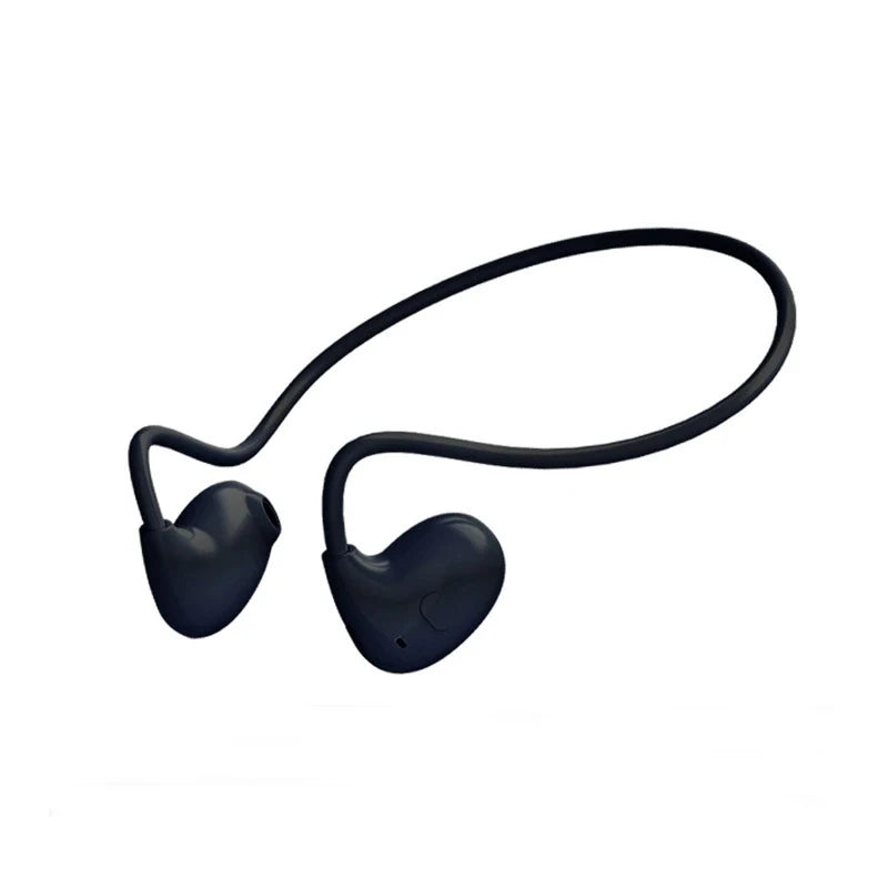 "Cuffie Sportive Wireless Lenovo con Gancio — Conduzione Ossea e Microfono"