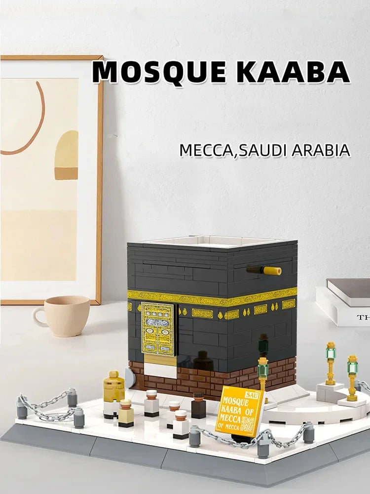 Giocattoli di Costruzione Creativi, Modellino della CUPOLA DELLA RUGA, Famoso Modello Islamico, Set di Mattoncini DIY da Collezione per Bambini
