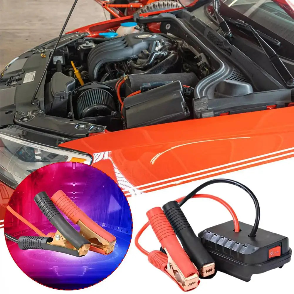 Auto Batteria Al Litio Convertitore Caricatore Clip Auto Accenditore Salto di Avviamento Per Makita Booster Cavo Adattatore di Alimentazione Di Emergenza Strumenti FAI DA TE
