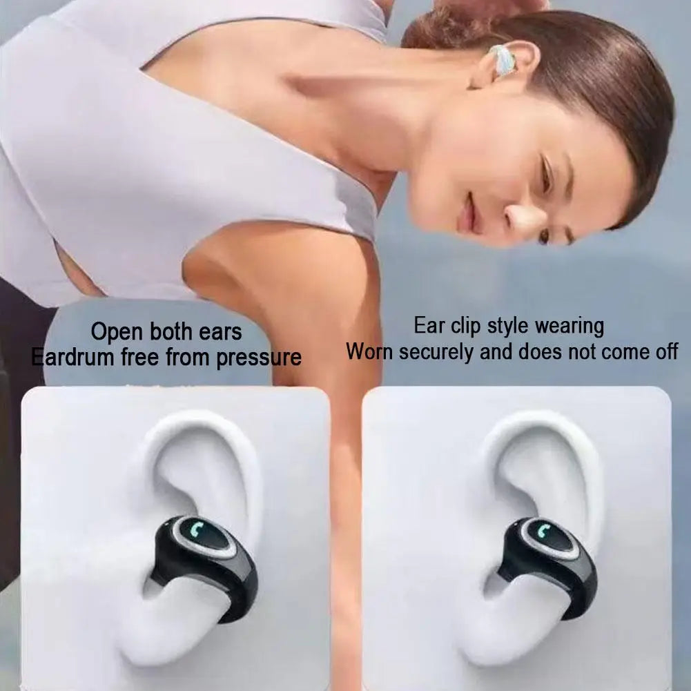 "Auricolare Bluetooth Clip-On Open-Ear Stereo HIFI — Singolo Wireless"