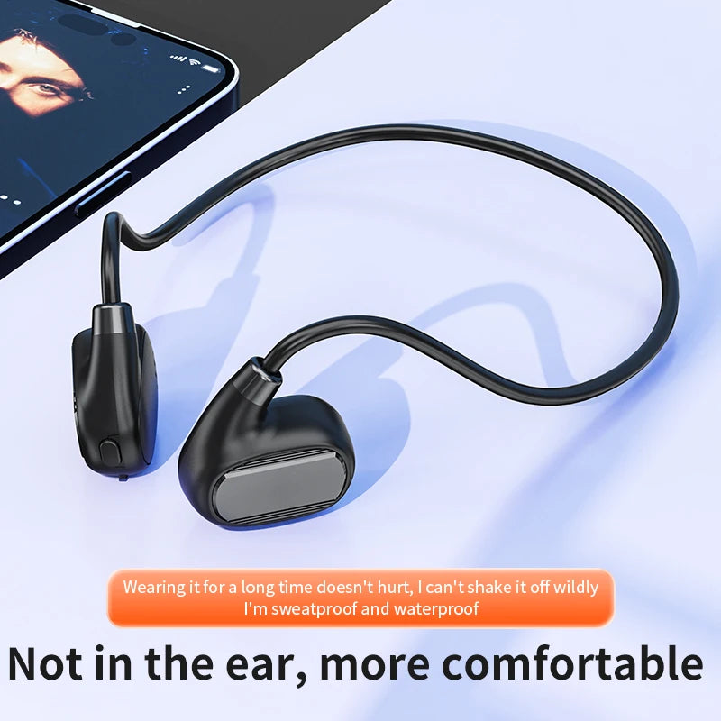 "Auricolari Sportivi Wireless BT 5.3 — Corsa e Ciclismo, Batteria Ultra Lunga"