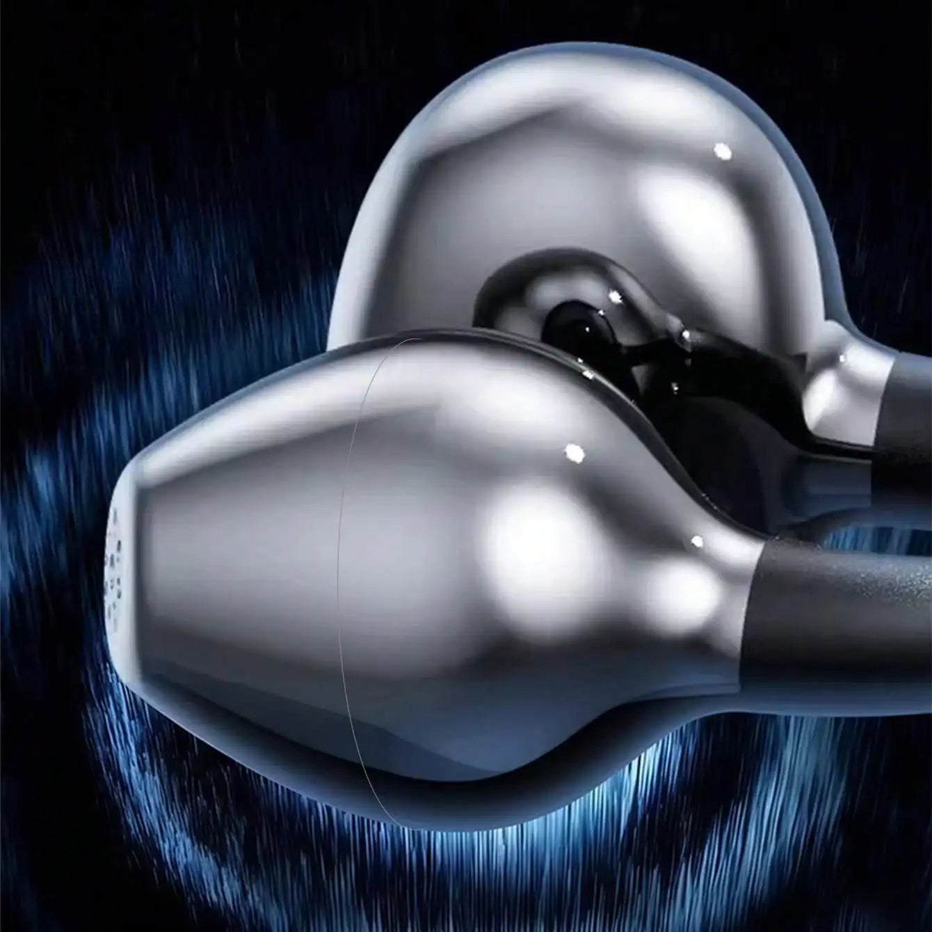 Cuffie Bluetooth Originali a Conduzione Ossea con Clip per Orecchio, Auricolari Wireless Stereo Bassi Potenti per Sport con Microfono