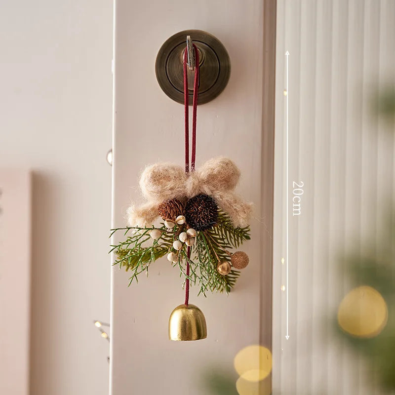 Decorazioni per campane di Natale Ornamenti pendenti per albero di Natale e decorazioni natalizie per la casa