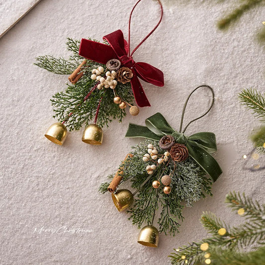 Decorazioni per campane di Natale Ornamenti pendenti per albero di Natale e decorazioni natalizie per la casa