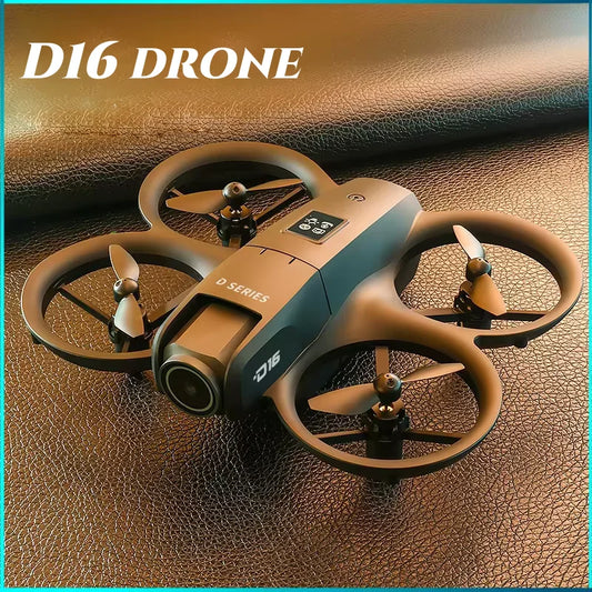 Mini Drone D16 con Doppia Fotocamera 8K HD Professionale 180 °   Drone UAV 2026 Nuovo con Posizionamento GPS Regolabile Elettricamente e Sistema di Elusione Ostacoli Senza Spazzole