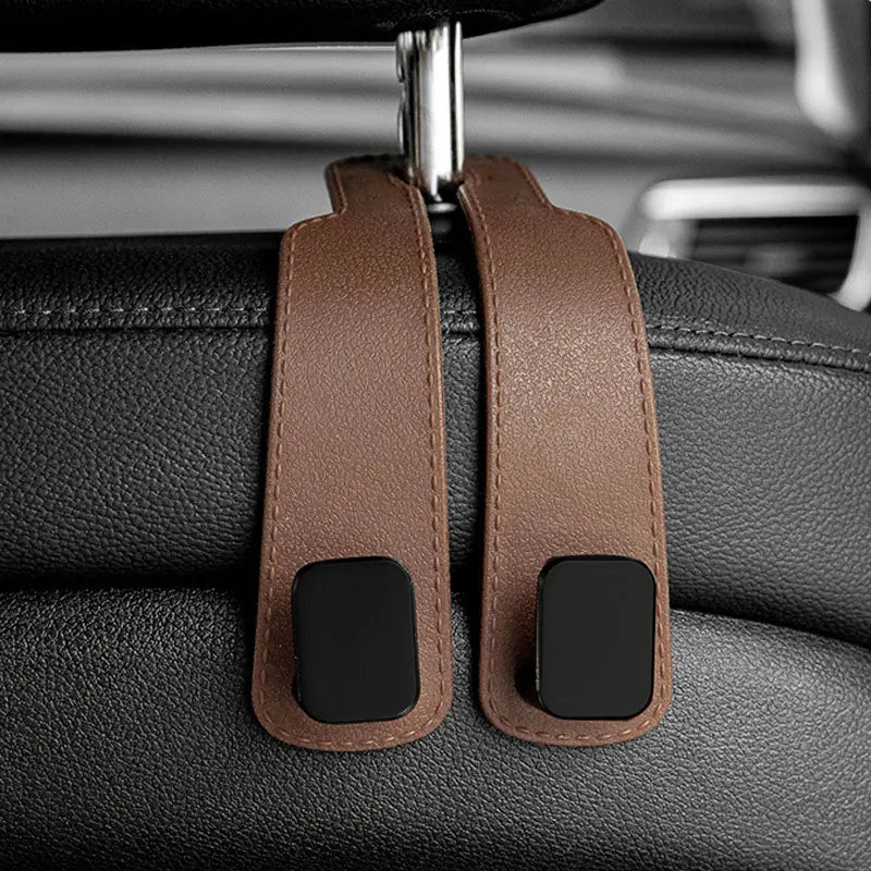 Ganci per poggiatesta per auto Gancio per borse Sedile posteriore Organizer Clip per supporto Ganci di fissaggio automatico Car St
