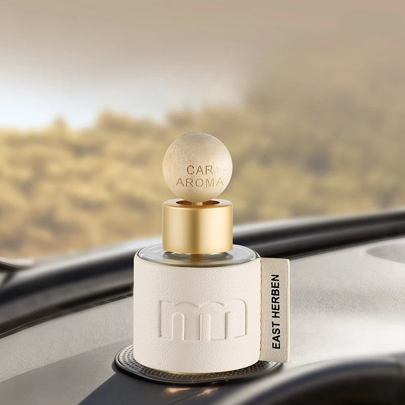 Deodorante per Auto in Pelle da 50ml, Profumo Duraturo, Ornamento Aromaterapico Portatile per Casa, Auto e Ufficio