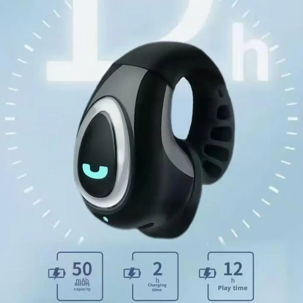 "Auricolare Bluetooth Clip-On Open-Ear Stereo HIFI — Singolo Wireless"