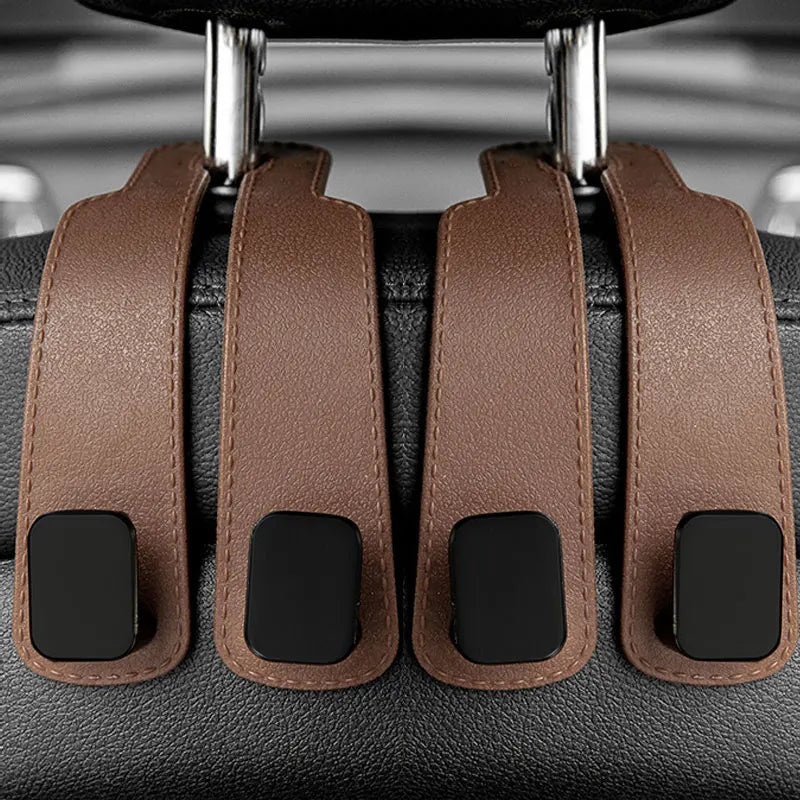 Ganci per poggiatesta per auto Gancio per borse Sedile posteriore Organizer Clip per supporto Ganci di fissaggio automatico Car St