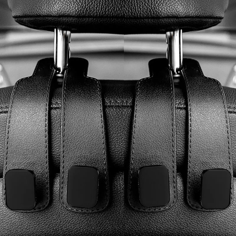 Ganci per poggiatesta per auto Gancio per borse Sedile posteriore Organizer Clip per supporto Ganci di fissaggio automatico Car St