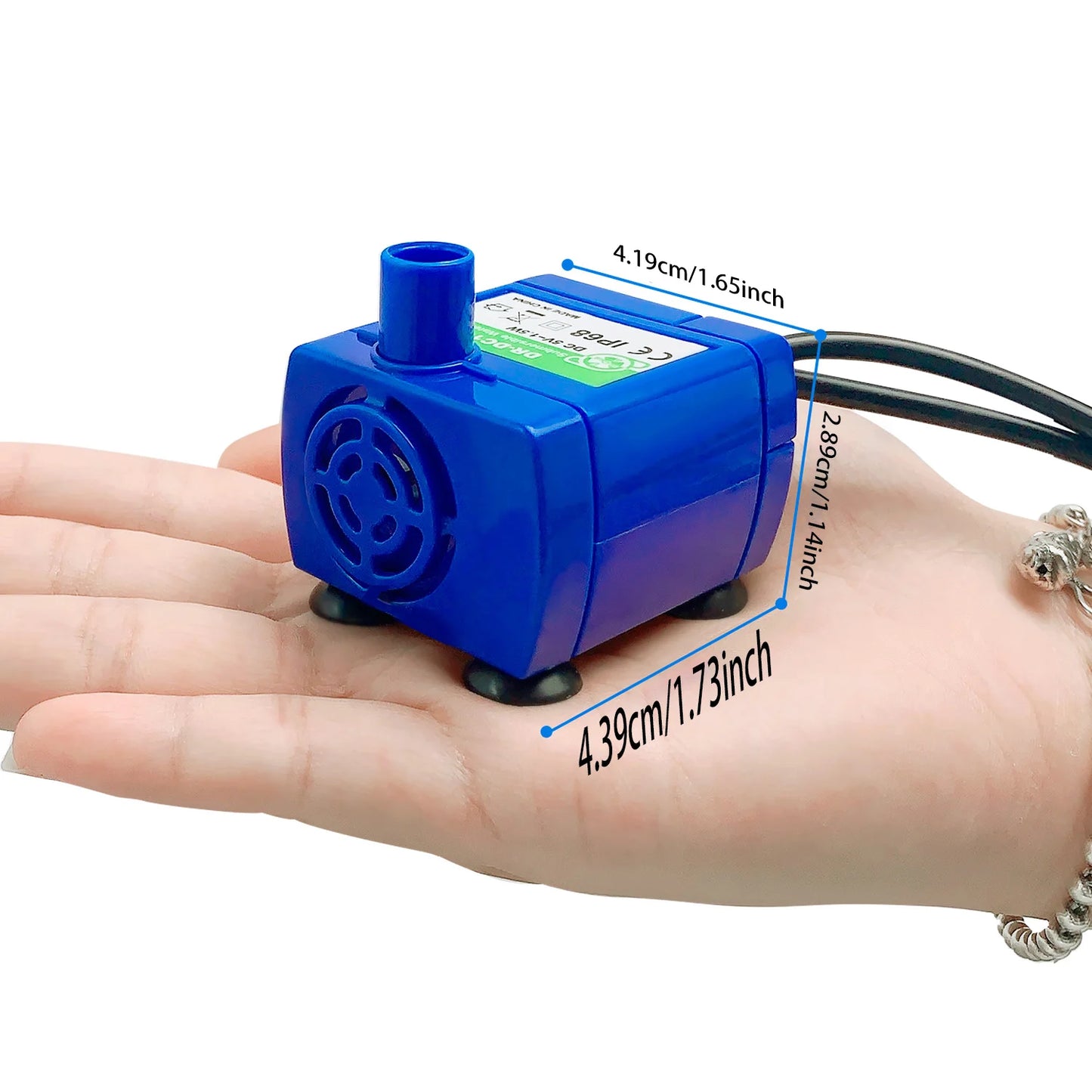 Pompa USB Sostitutiva per Fontana Animali — Acciaio Inox"