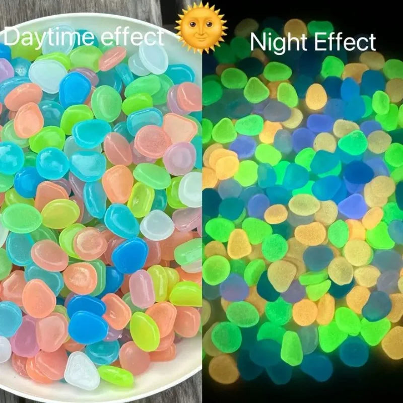 Ciotole da giardino che si illuminano al buio per marciapiede, giardino, terrazza, prato, giardini, patio, acquario, decorazione, pietra luminosa