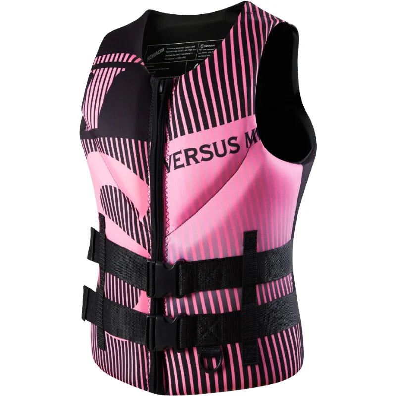 Giubbotto di salvataggio per adulti professionale super galleggiabilità giubbotto da surf sport acquatici kayak motoscafo gilet alla deriva salvataggio giubbotto di salvataggio