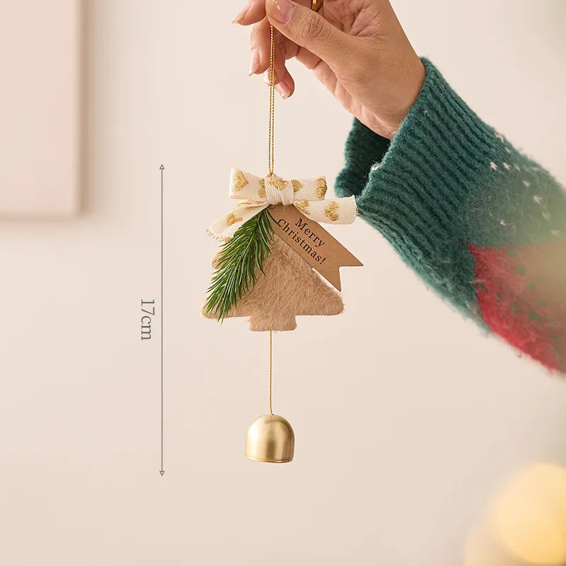 Decorazioni per campane di Natale Ornamenti pendenti per albero di Natale e decorazioni natalizie per la casa