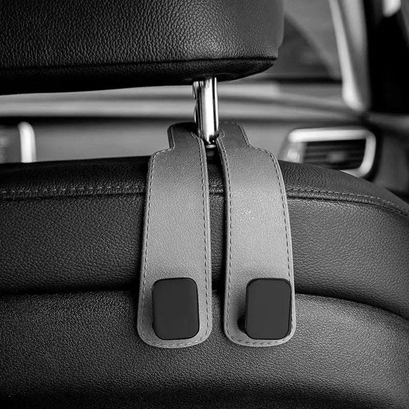Ganci per poggiatesta per auto Gancio per borse Sedile posteriore Organizer Clip per supporto Ganci di fissaggio automatico Car St