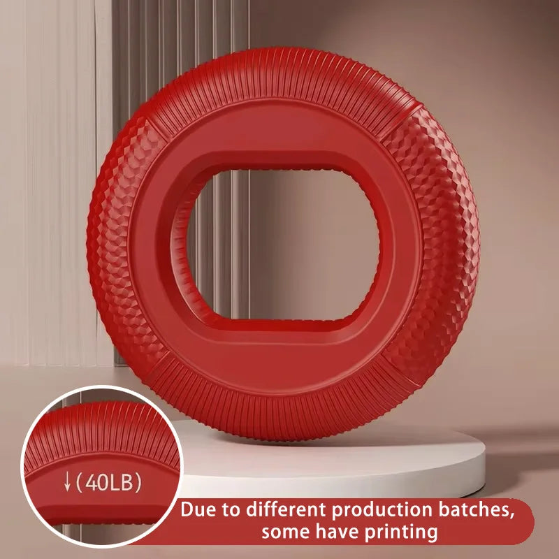 Rinforzo per impugnatura in silicone 20-80LB Anello di presa Allenatore per dita Espansore carpale Barella per dita muscolari Alleviare il dolore al polso