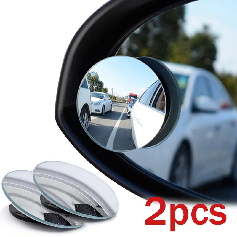 Specchietto retrovisore per punto cieco per auto grandangolare specchio rotondo regolabile a 360 gradi specchietto retrovisore ausiliario per retromarcia per auto