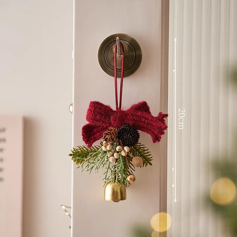 Decorazioni per campane di Natale Ornamenti pendenti per albero di Natale e decorazioni natalizie per la casa