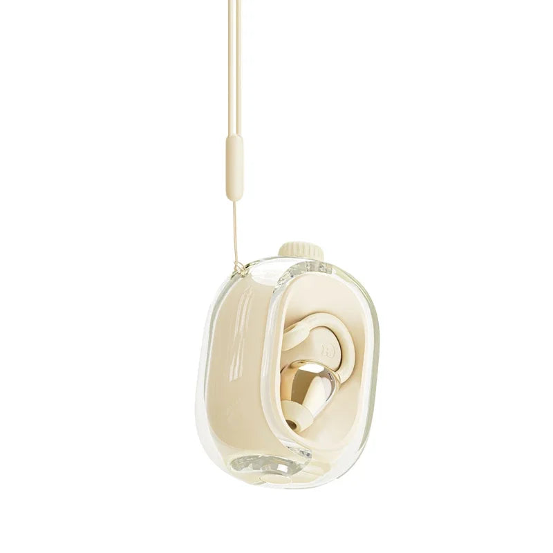 Auricolari wireless Custodia di ricarica rotante Ganci per l'orecchio con clip con AI ENC IPX7 Auricolari sportivi impermeabili per la corsa in palestra 2025 Nuovo