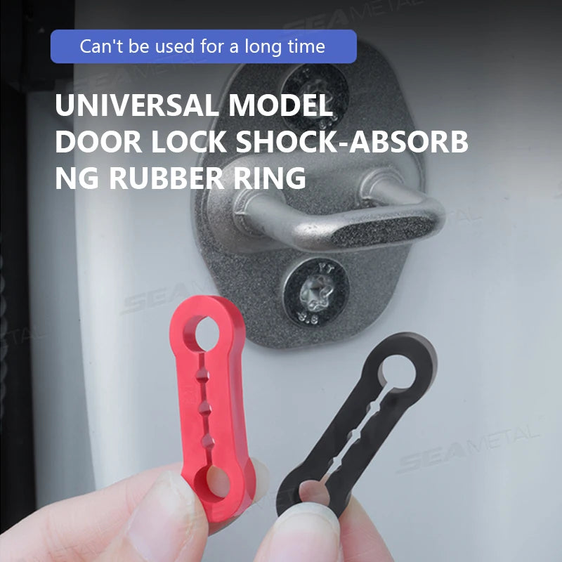 SEAMETAL Ammortizzatore per portiera per auto Fibbia per portiera universale per auto Cuscino smorzatore insonorizzato Tampone antivibrante