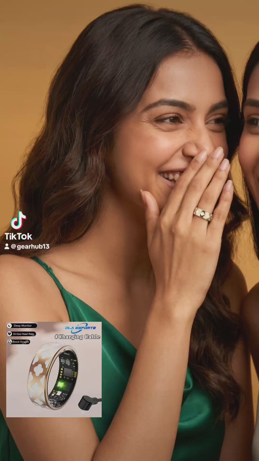 2026 Anello intelligente delle nuove donne Monitoraggio della frequenza cardiaca/sonno/ossigeno nel sangue Chiamata wireless Impermeabile Smartring Regalo di festa di compleanno